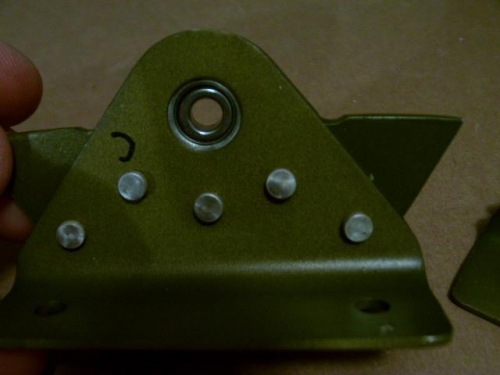 Lower Hinge - Rivet Shop Heads