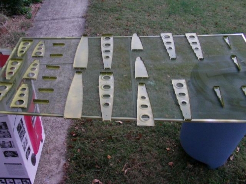 Primed Stabilator Parts