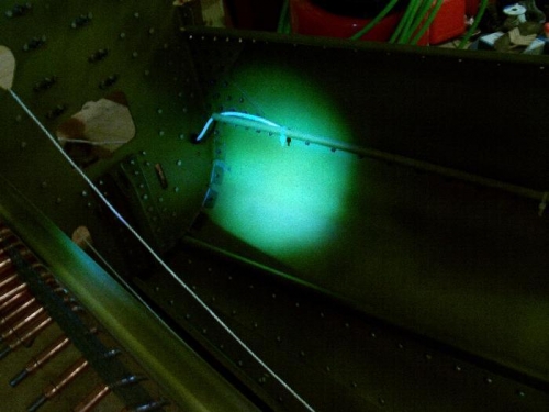 Aft End of Trim Wires