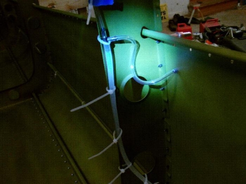 Left Static Port and Tee