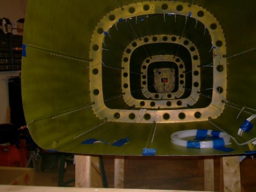 Looking Aft at Completed Tail Cone