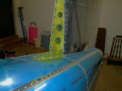 V-Stab Temporarily Installed