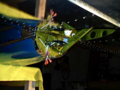 Trim Servo Assembly Installed