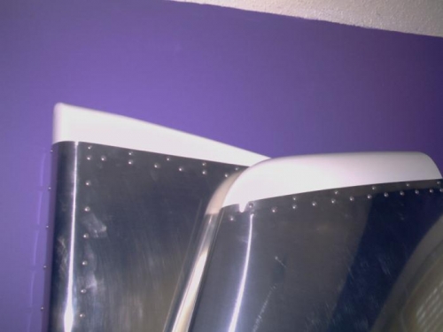 Tip Fairings Riveted