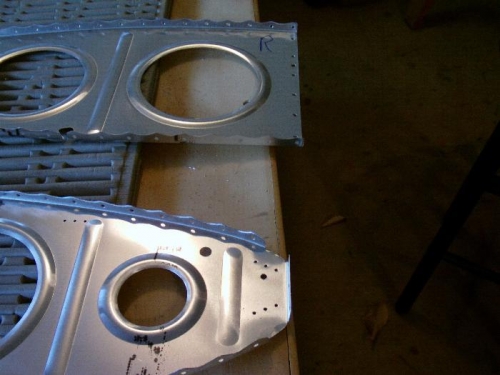 Fwd Flanges and Aft Flange Trimmed