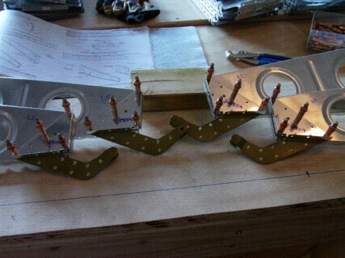 Hinge Brackets and Ribs