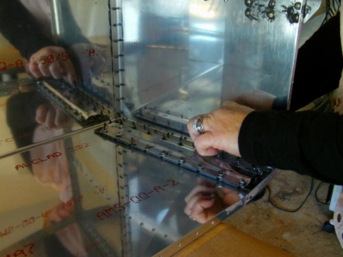 Denise Installing Nuts