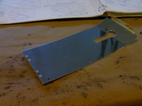 Dimpled Nutplate Rivet Holes