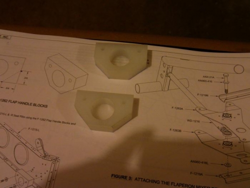 Flap Handle Blocks Trimmed