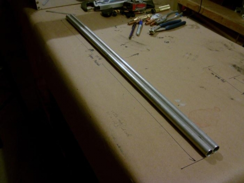 Flaperon Pushrods Cut