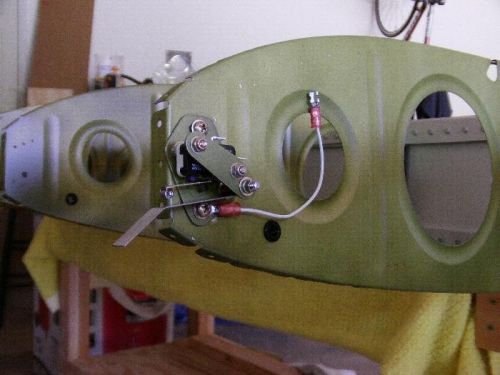 Stall Warning Switch Assembly Installed