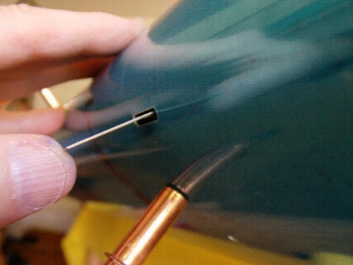 Vane Position With Switch Actuated