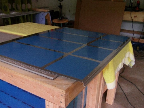 First Upper Skin Deburred