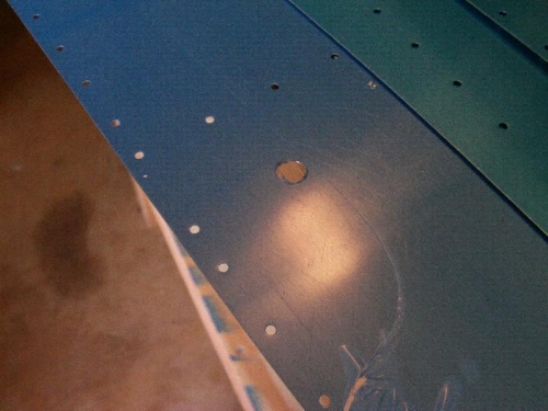 Wing Tie Down Hole - 3/8