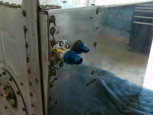 Fuel Strainer Installed