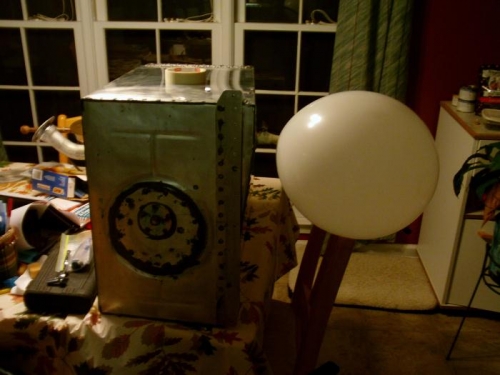 Balloon Still Up in the Morning