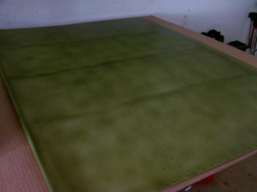 Left Upper Wing Skin Primed