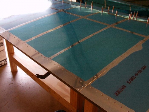 Mid WIng Skin Riveted