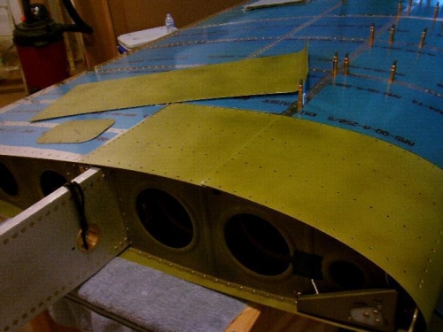 Wing Walk, Doubler, and Access Hatch Prepped