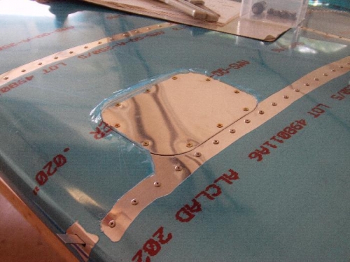 Access Hatch Installed