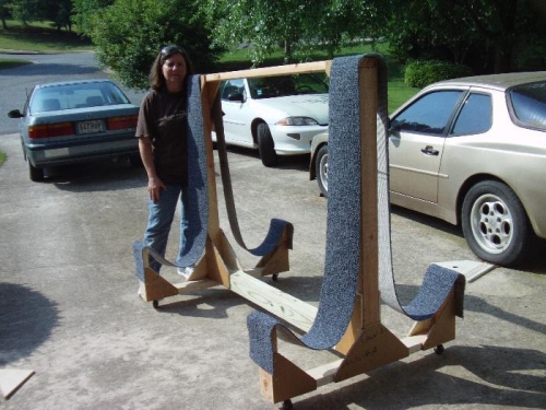 Awesome Wife with Finished Product