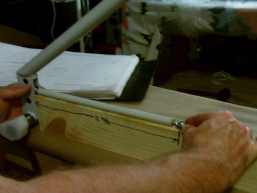 Flap Handle Pushrod Adjusted