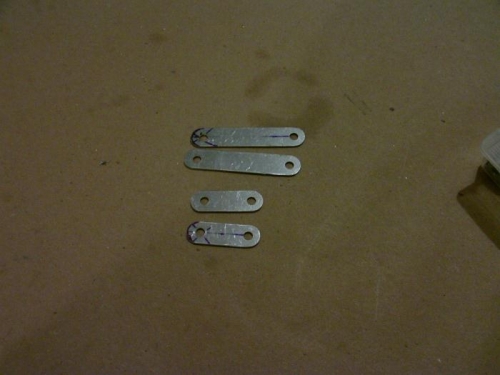 Fabricated Rudder Pedal Links