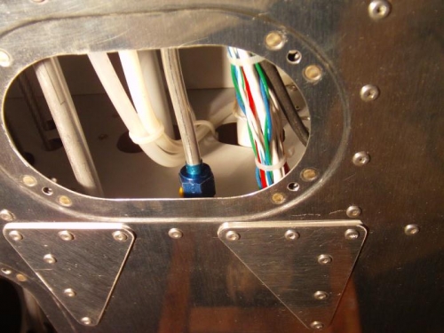 Flexible Brake Lines Secured