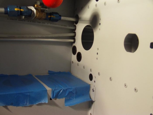 Close up of F-1203A Bulkhead