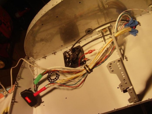 Option Wire Harness at Panel Base