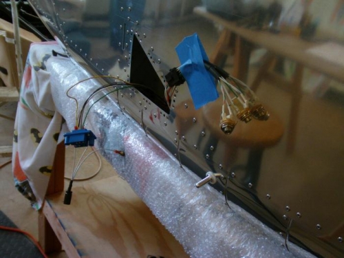 LH Side  Headset Jacks & OAT Probe