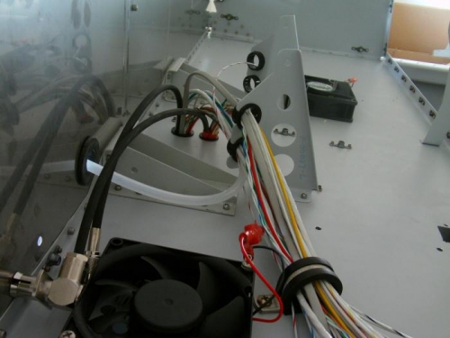 Pitot Line in Panel Base