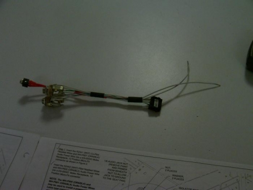 RH Headset Jacks & Aux Audio Jack