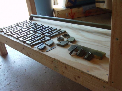 Flaperon Parts Primed