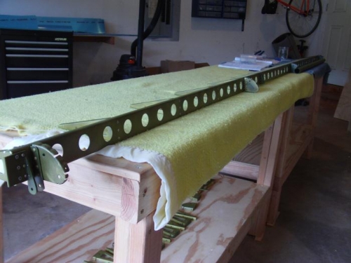 Inbd End of LH Flaperon Skeleton