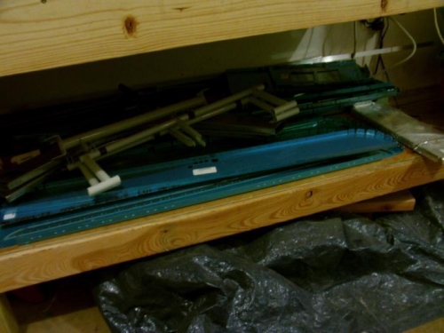 Larger Parts Under Work Bench