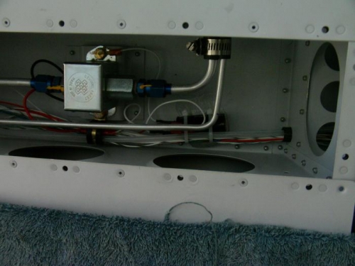 Fuel Pump Noise Filter Secured