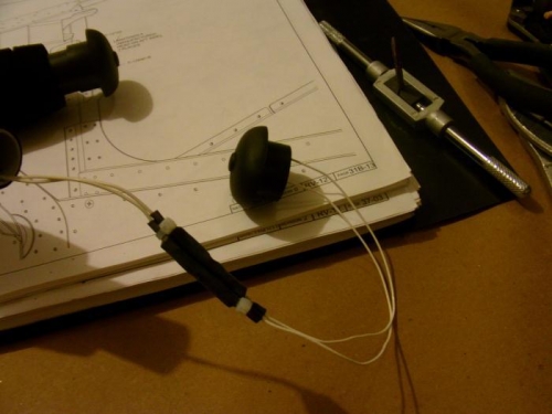 PTT Wire Splices Secured