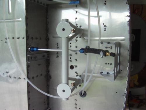 Fabricated Line to Check for Leaks