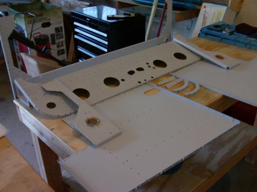 Center Section Components Primed