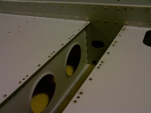 Nutplates in Baggage Floor