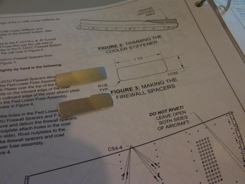 Fabricated Firewall Spacers