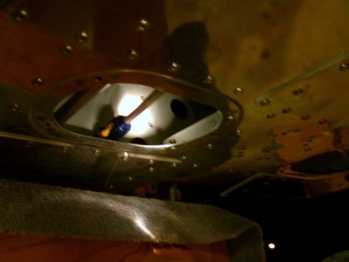 Line @ Bulkhead Fitting