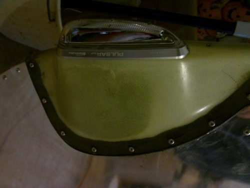 LH Wing Extension Re-Installed