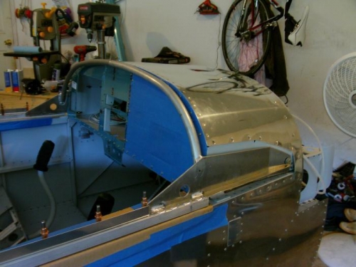 Canopy Frame Installed