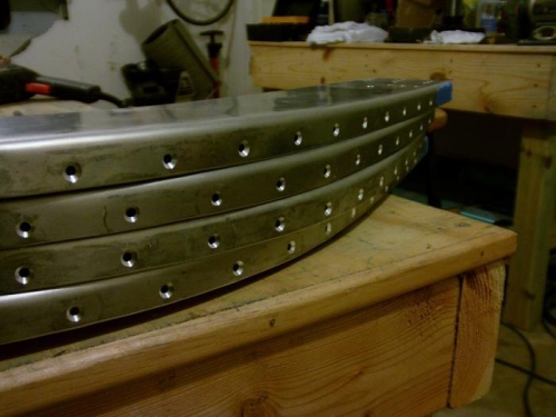 Outer Flanges Countersunk