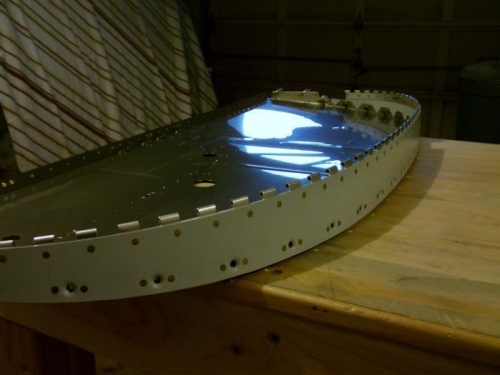 Fuselage Doubler Riveted