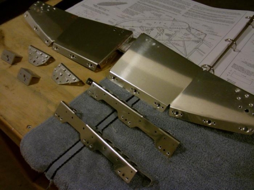 Canopy Ribs & Misc Parts Prepped