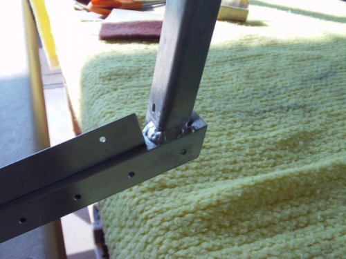 Canopy Frame Re-welded