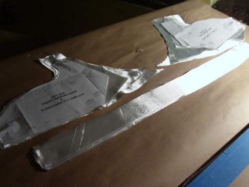 Fiberglass Plies Cut